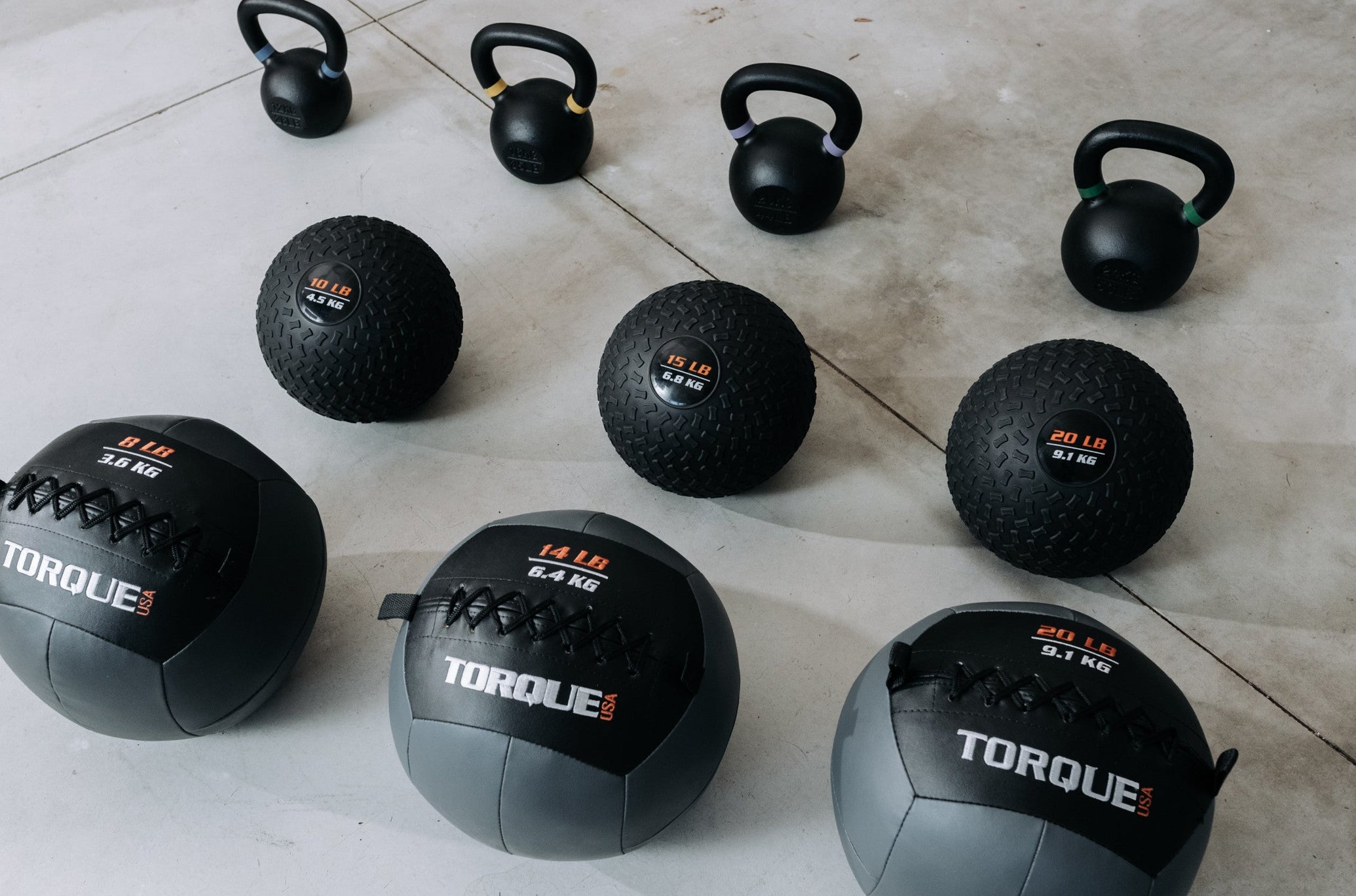 Torque Kettlebells Slam Balls and Wall Balls Accessories