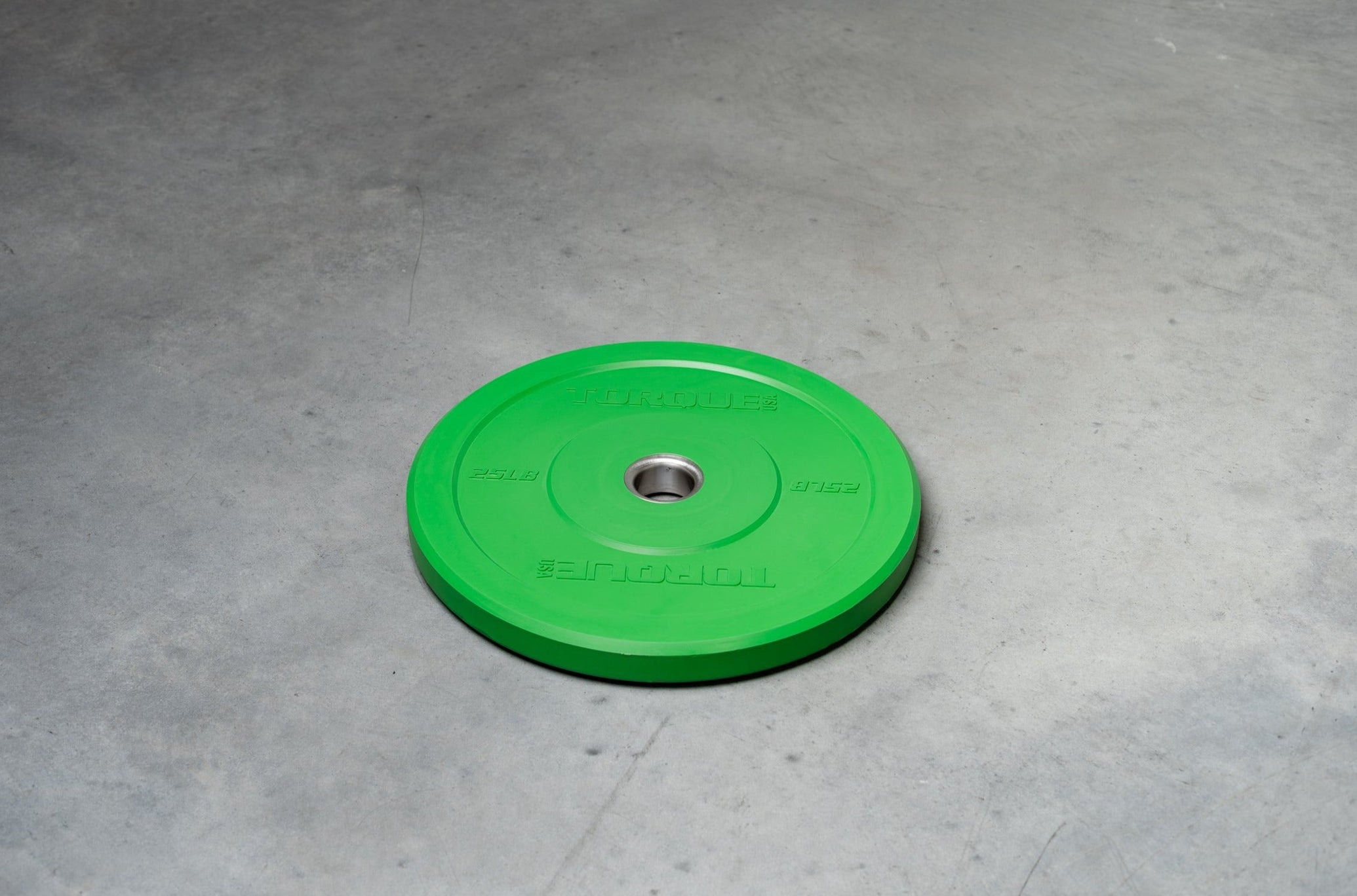 Torque Green 25 lb Bumper Plate