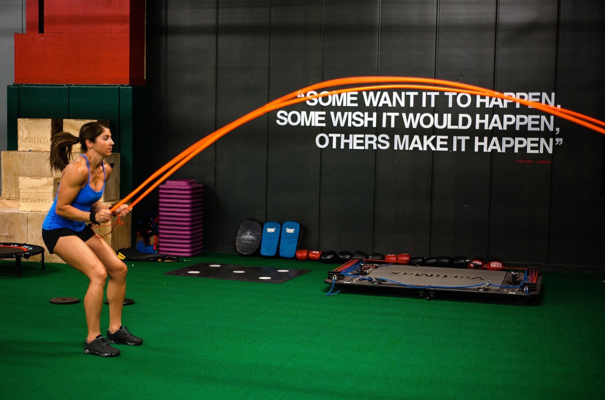 Woman Using Inertia Wave Pro