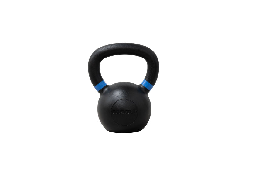 Back Of 12 KG Torque Cast Iron Kettlebell <black>