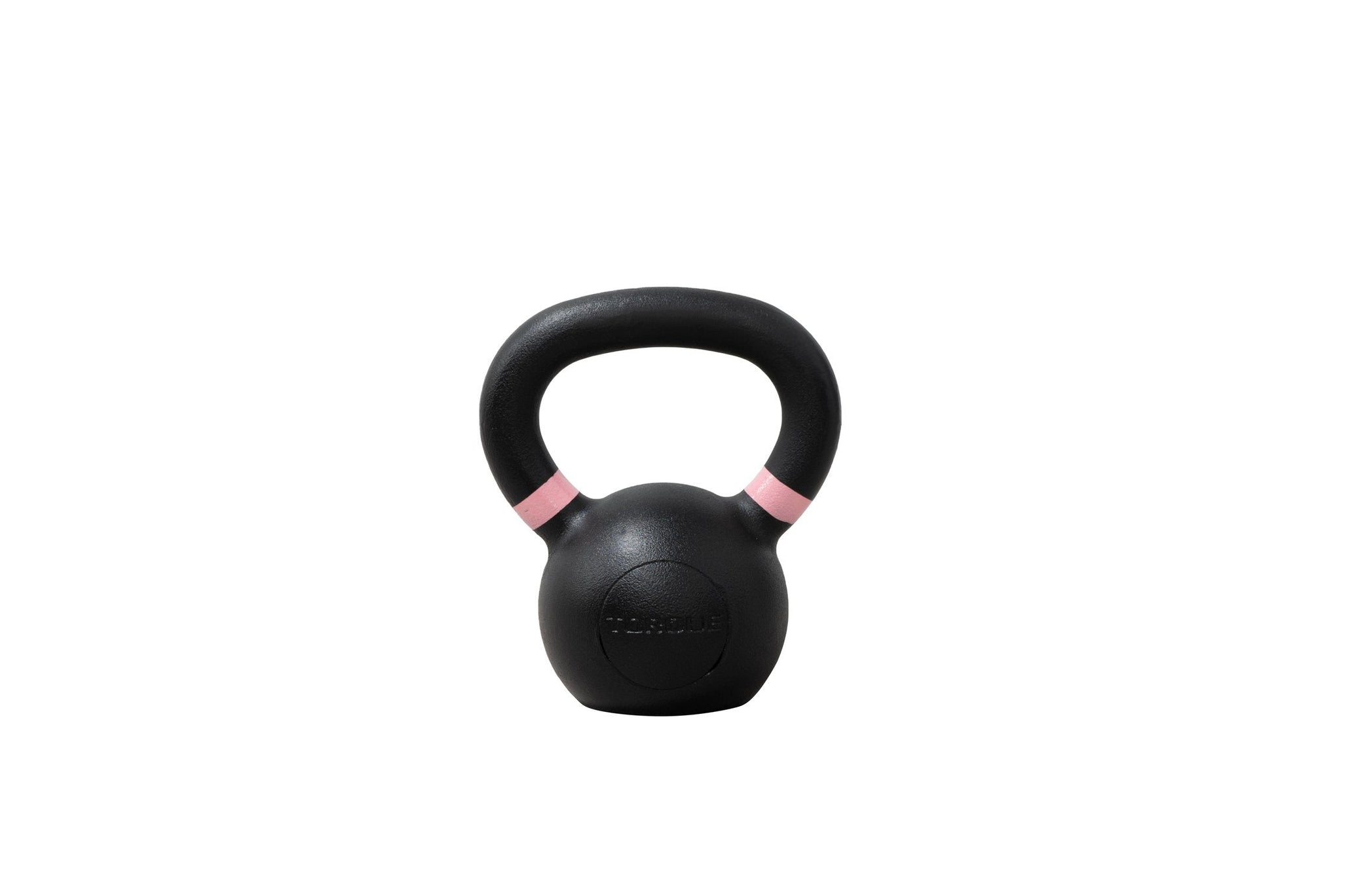 Back Of Pink 8 KG Cast Iron Kettlebell <black>