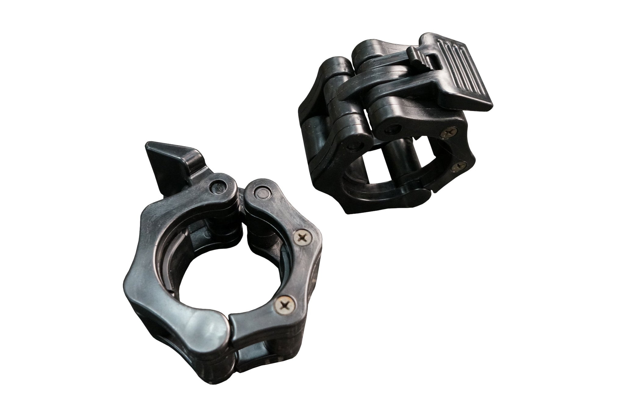 Black Olympic Lock Bar Collars <black>