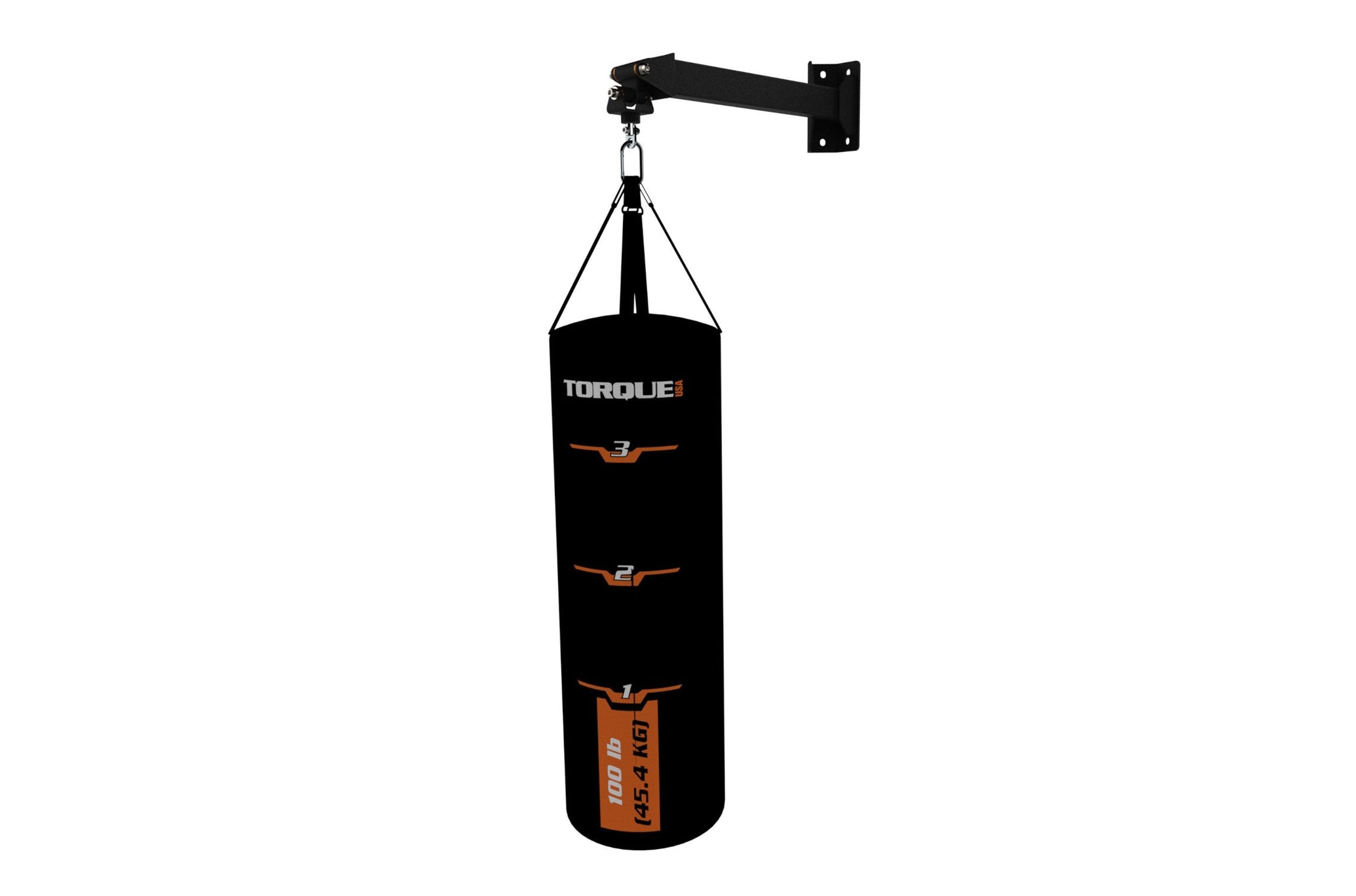 Torque Universal Heavy Bag Mount With Heavy Bag <black>