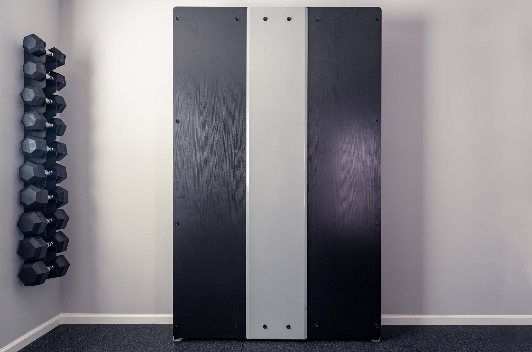 Vertical Dumbbell Storage