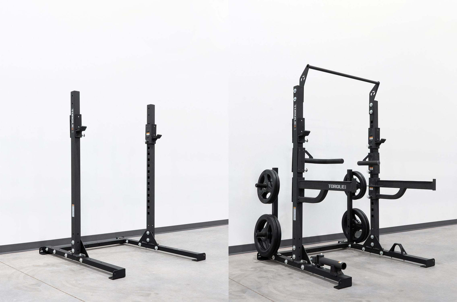 Customizable Short Squat Rack<black>