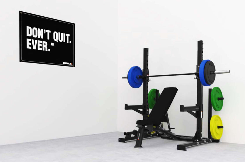 Short Squat Rack - Gold Home Gym Package