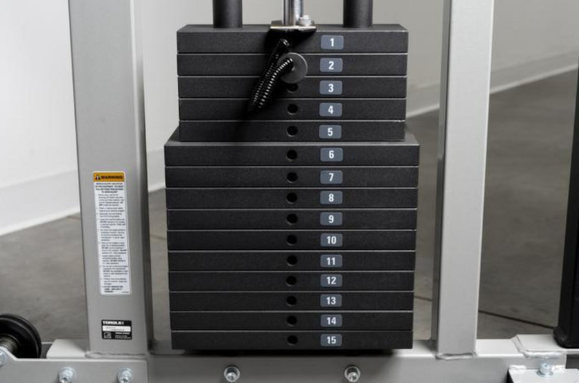 F9 Fold-Away Functional Trainer 150 lb Weight Stack